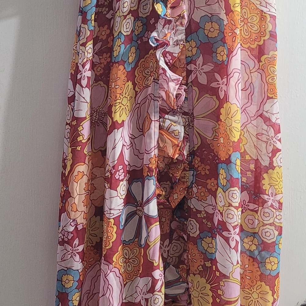 Mod Live 4 Truth Floral Maxi Dress - Multicolor